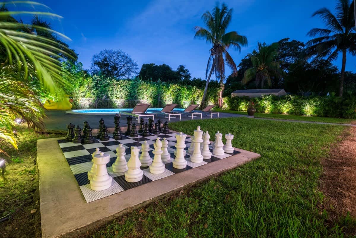 Giant outdoor chess