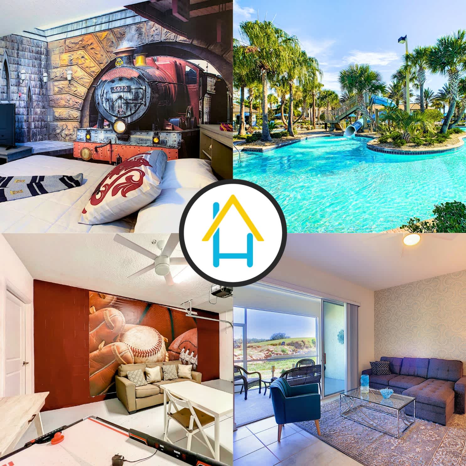 Harry Potter/ Water Fun / Console-Ready Stay — Four Corners, FL — vacation rental