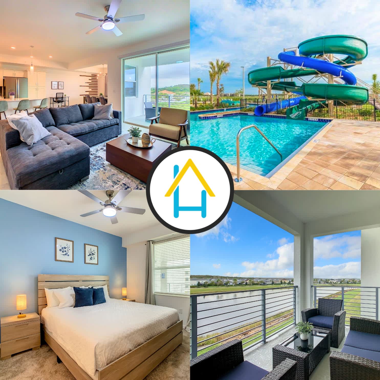 Themed Rooms & Lake Views: Your Kissimmee Escape! — Kissimmee, FL — vacation rental