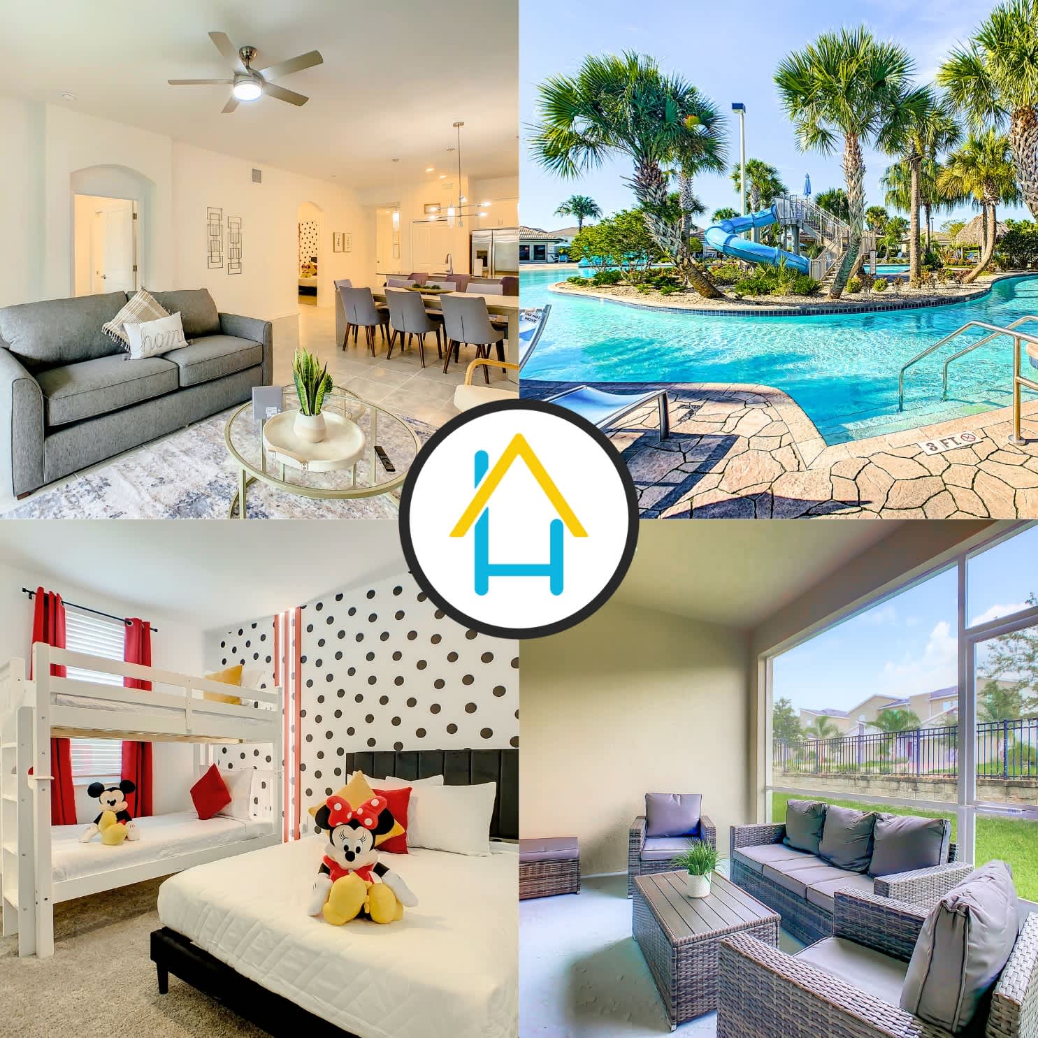 Amazing Disney Themed/Garage/Waterpark — Four Corners, FL — vacation rental