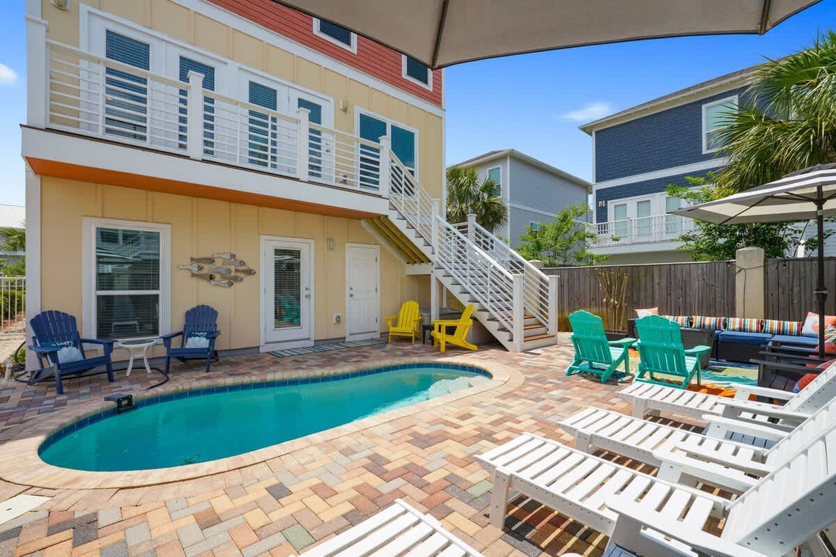 Luxe Coastal Escape | 6BR w/ Pool & Outdoor Lounge