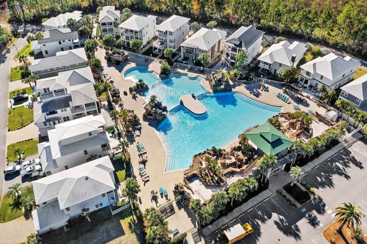 Aerial View: Shared Pool