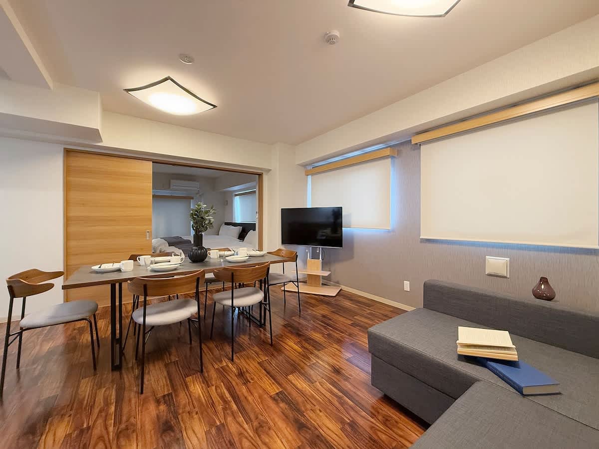 Secure 1BR Apt with Dining & Living Space — Hiroshima City, Hiroshima — vacation rental