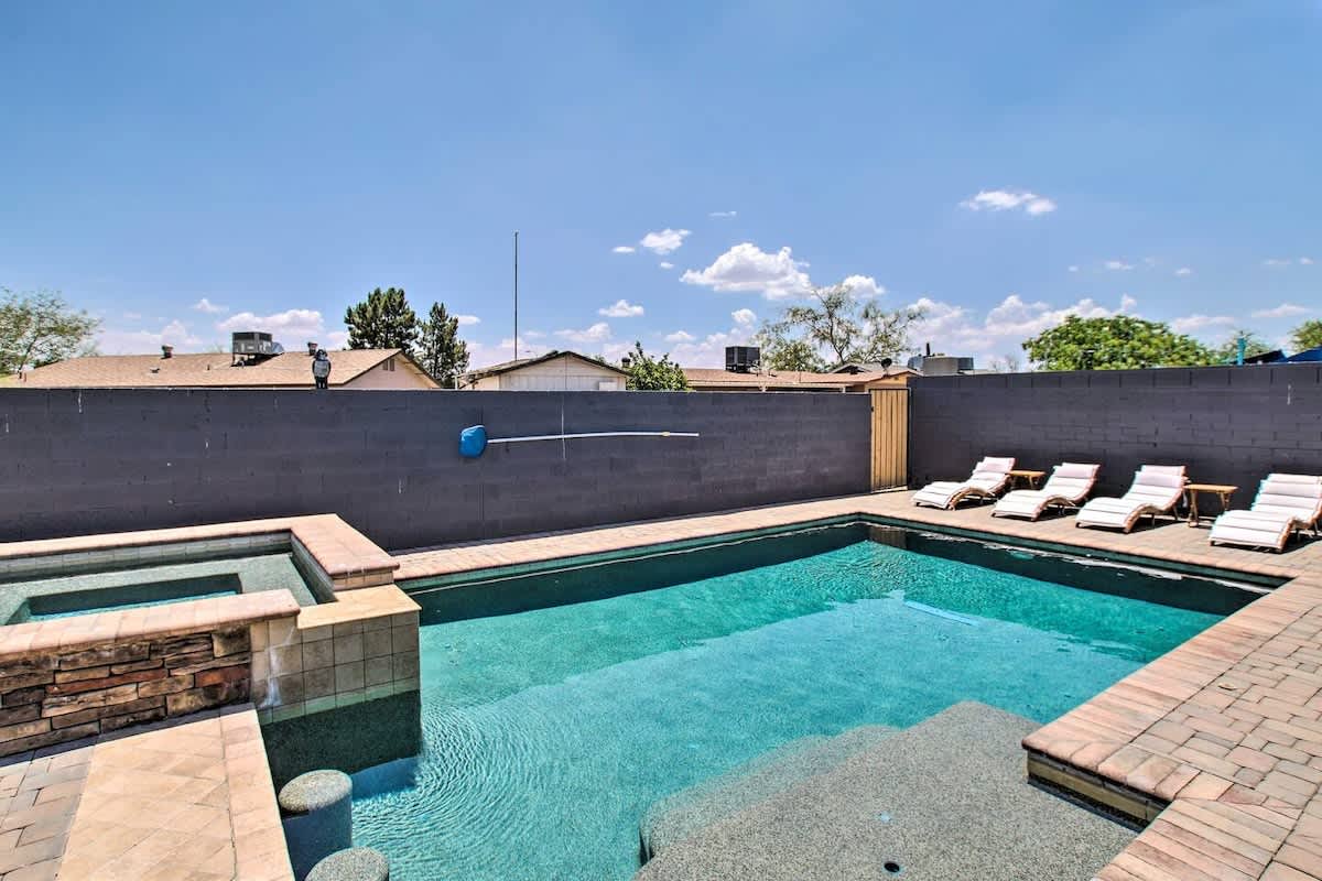 Heated Pool, Spa, Modern 3B Oasis, Scottsdale 2