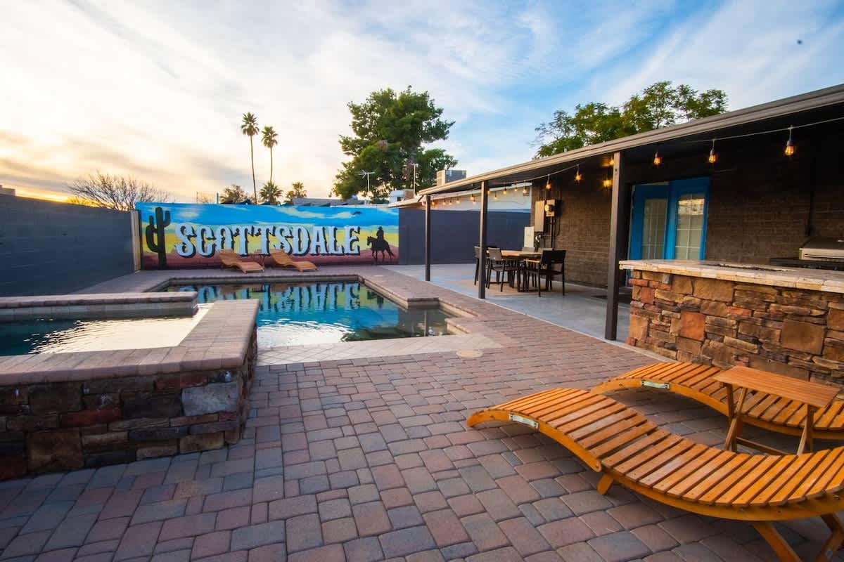 Heated Pool, Spa, Modern 3B Oasis, Scottsdale