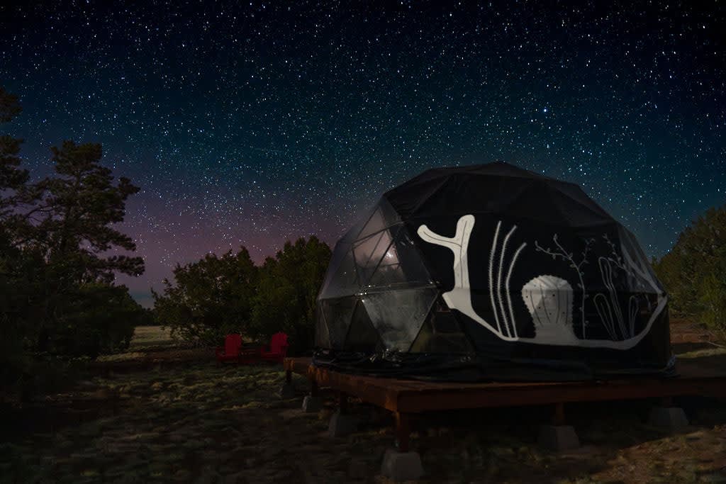 Stargazer Dome| Under Grand Canyon night skies