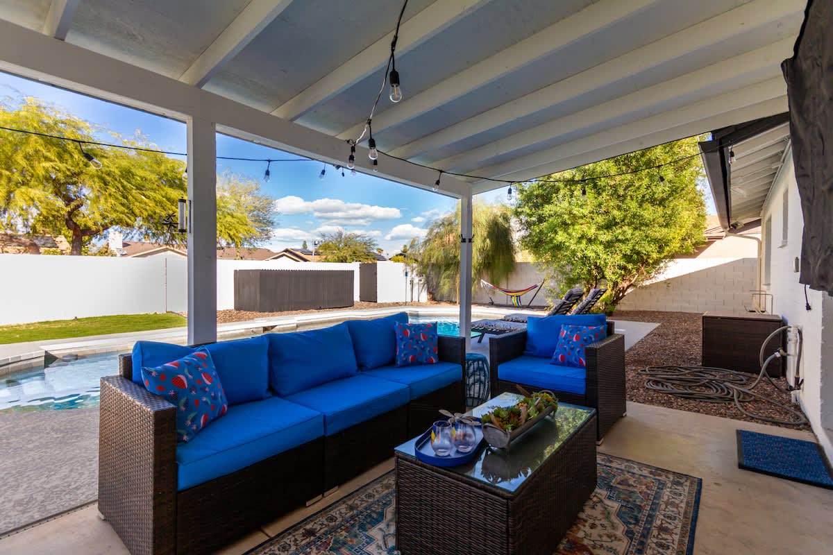 3bd, Pool, Hot Tub, Garage, Full Kitchen, ASU 4