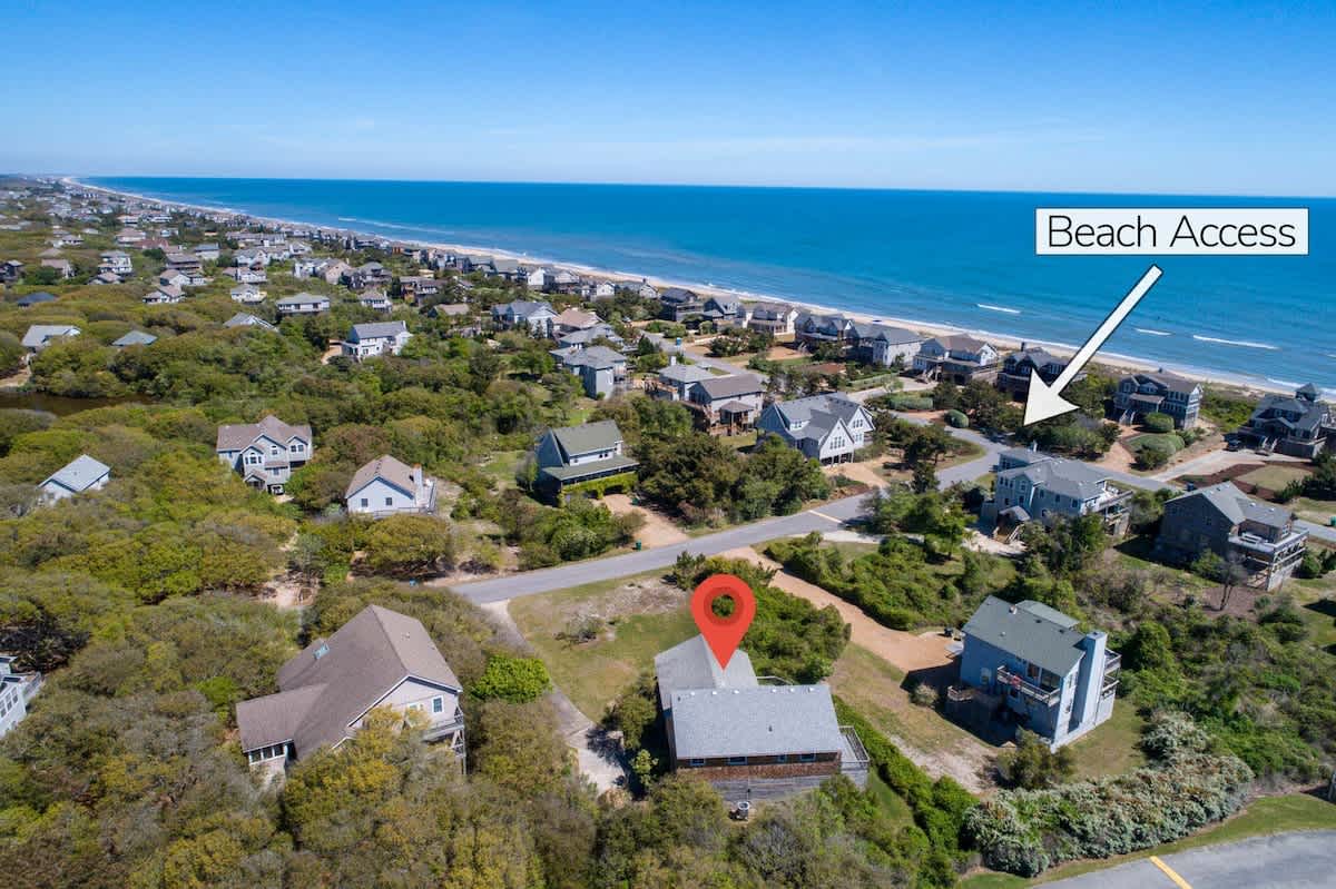 4-Min Walk to Beach | Modern Duck Cottage — Duck, NC — vacation rental