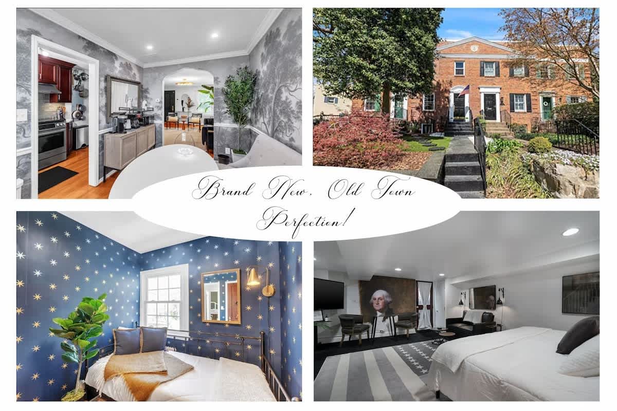 Sojourn Old Town Perfection with Fire Pit and Parking  — Alexandria, VA — vacation rental