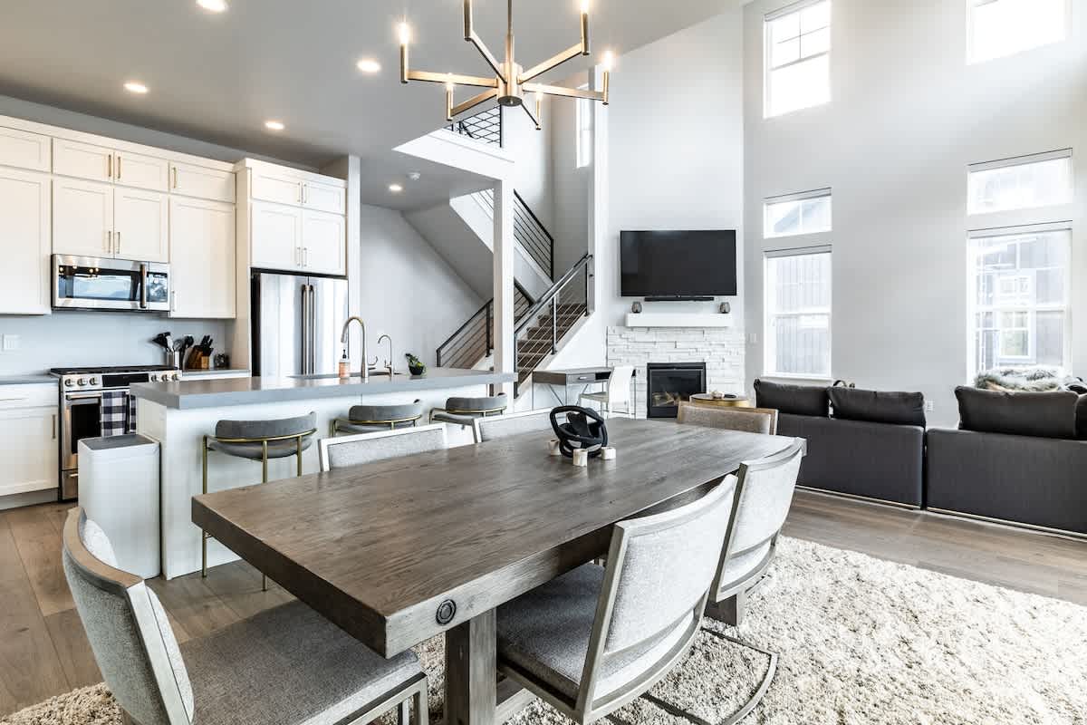 Modern Mountain Retreat Sleeps 10 Park City 6