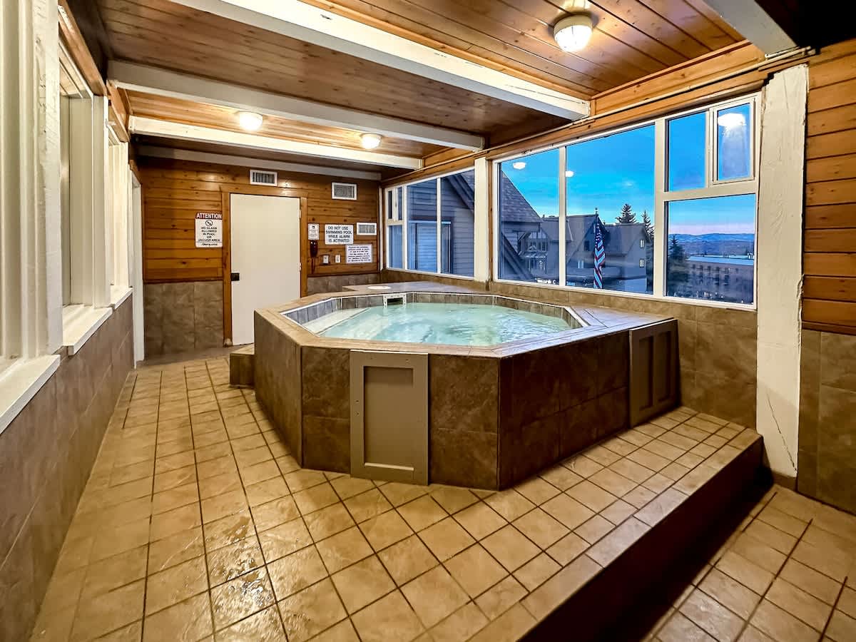 Indoor Hot Tub in building A