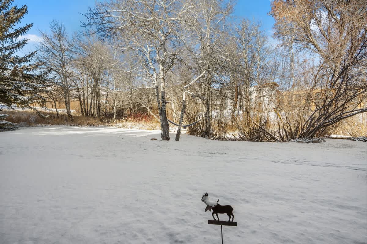 Area behind Condo