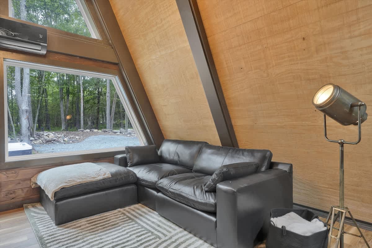 Modern New A-Frame Cabin | Hot Tub | Big Bass Lake
