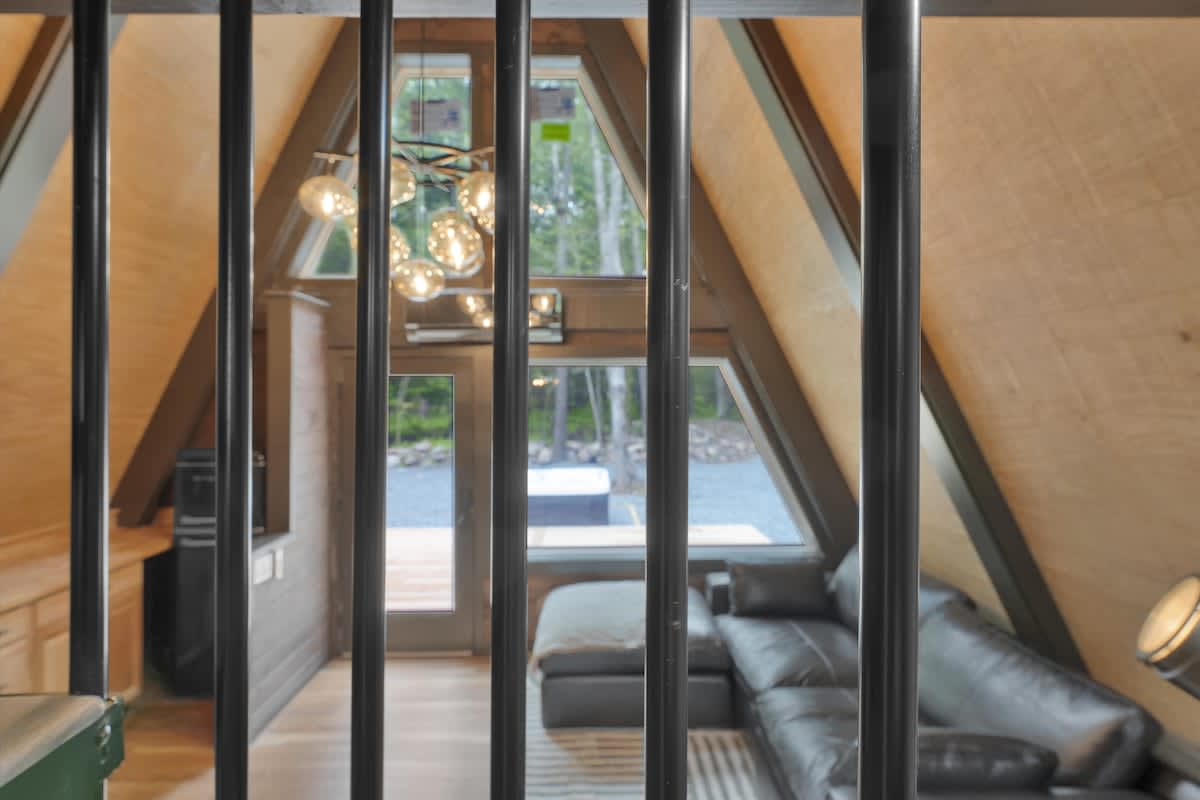 Modern New A-Frame Cabin | Hot Tub | Big Bass Lake