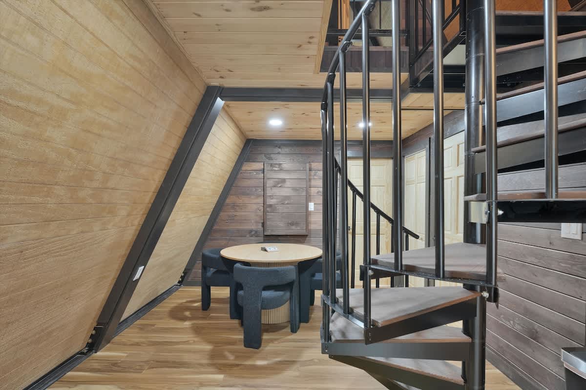 Modern New A-Frame Cabin | Hot Tub | Big Bass Lake
