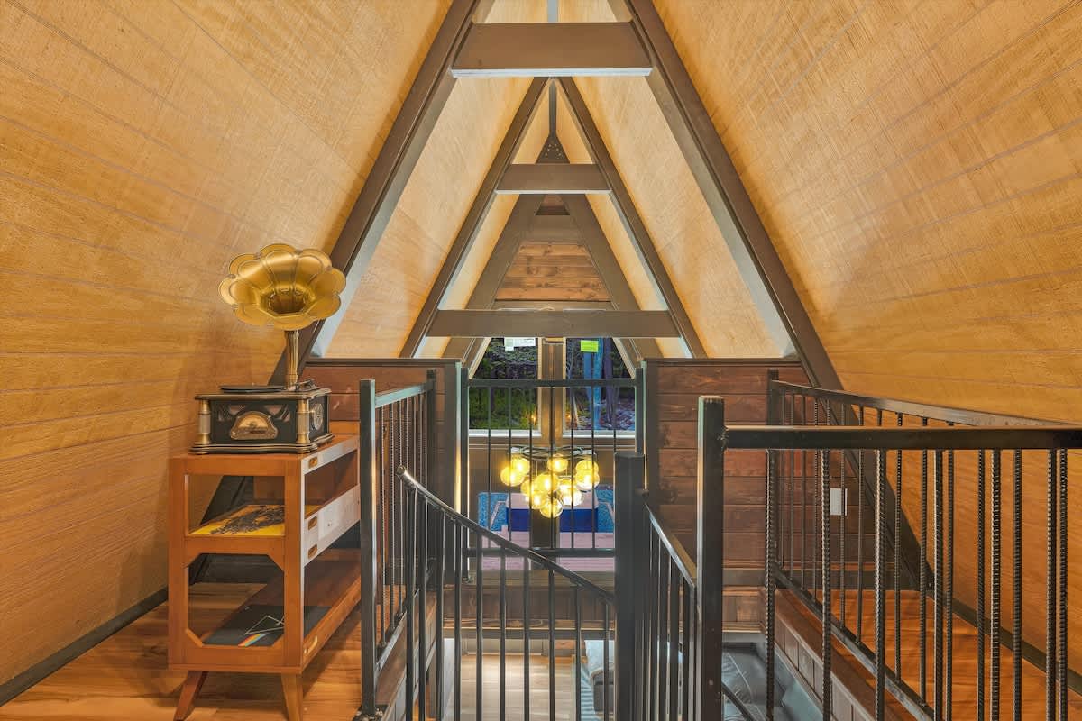 Modern New A-Frame Cabin | Hot Tub | Big Bass Lake
