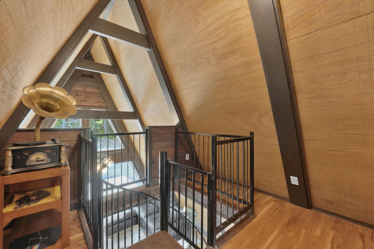 Modern New A-Frame Cabin | Hot Tub | Big Bass Lake