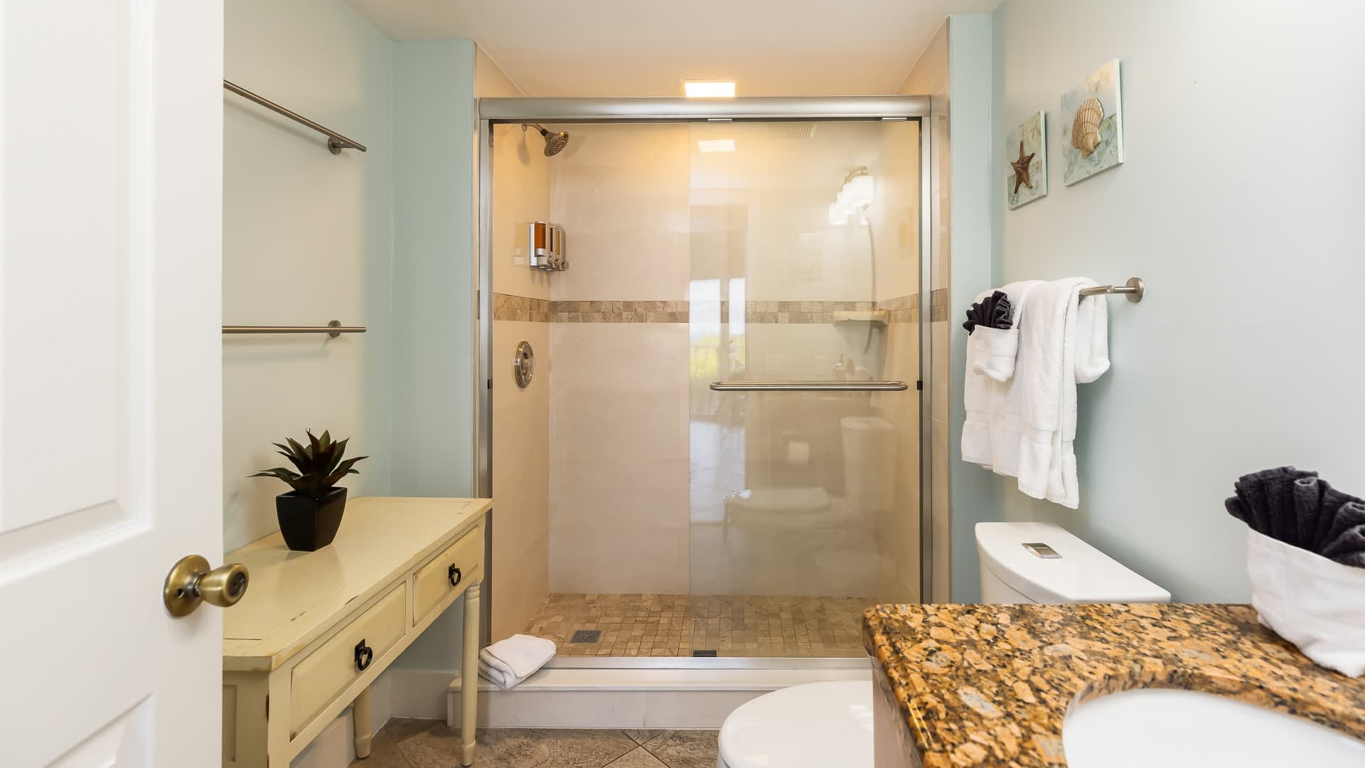 Walk in shower