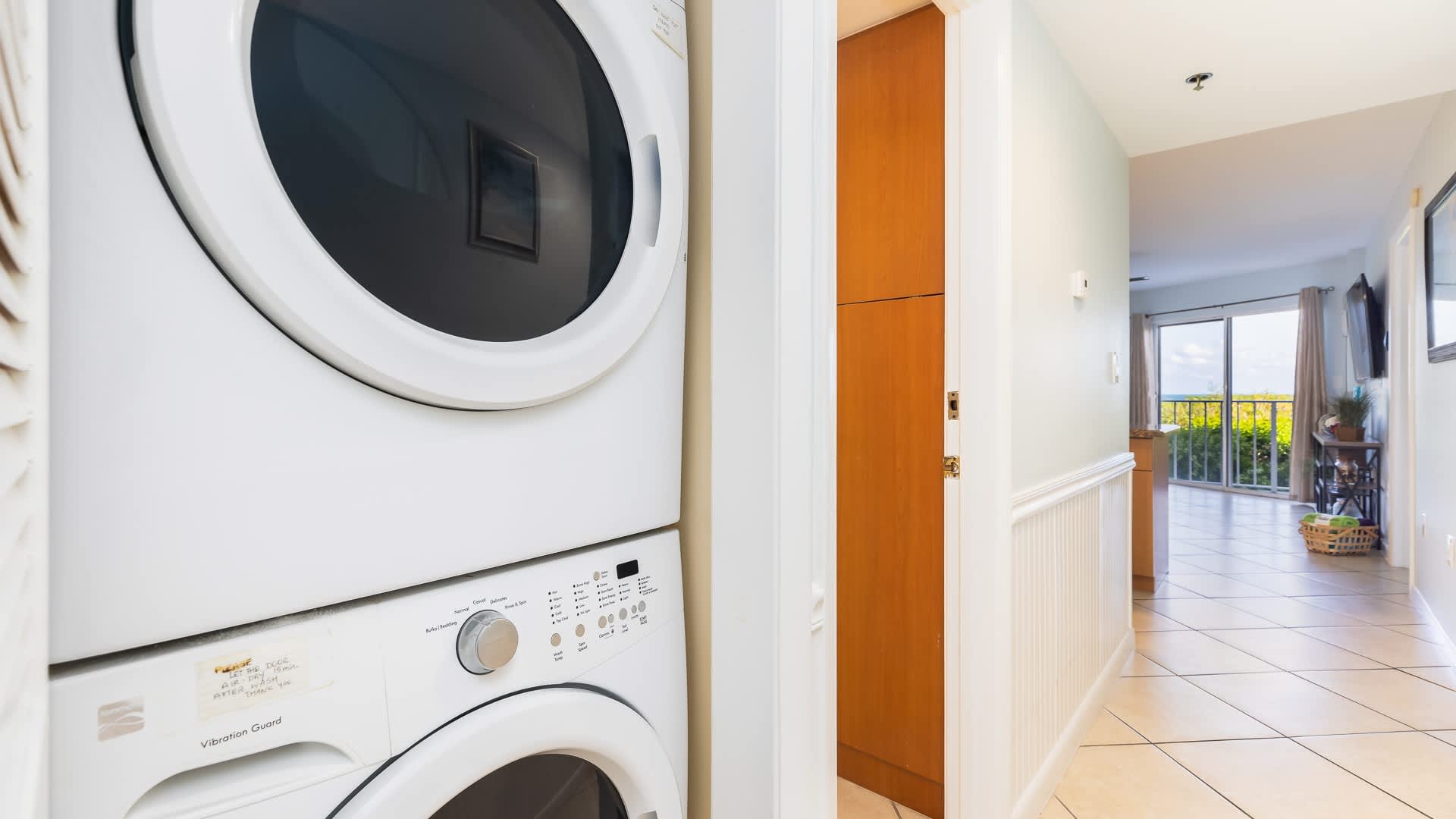 Full washer Dryer in unit