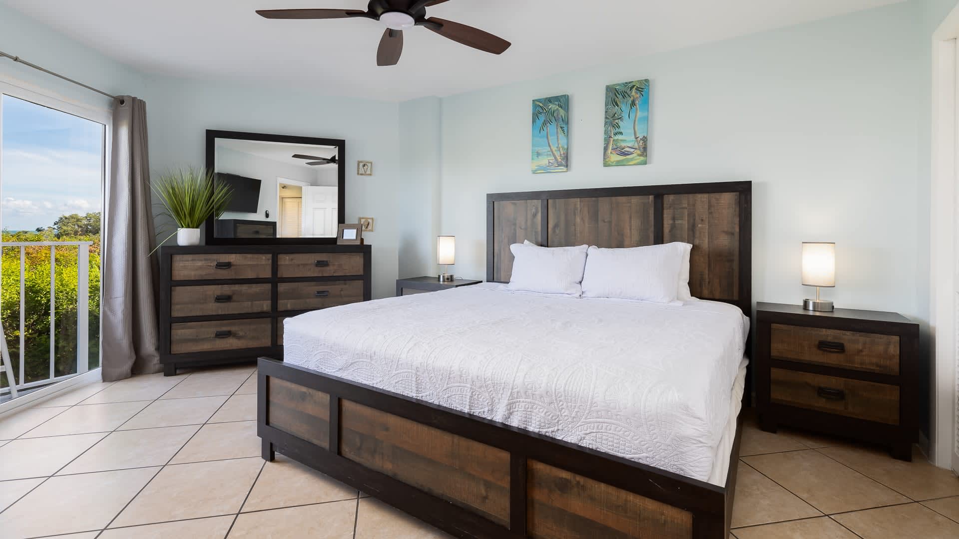Bedroom #1 with King bed