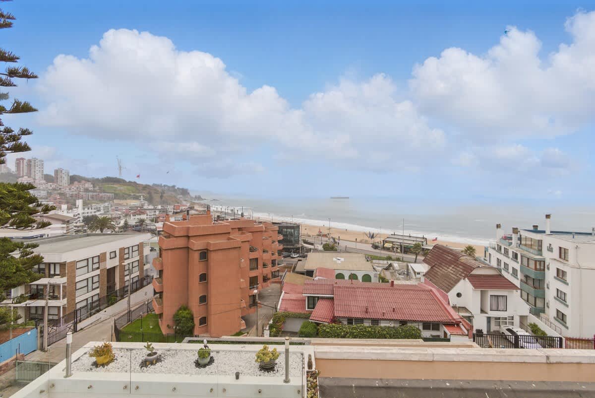 Enjoy breathtaking ocean views from your private balcony, perfect for relaxing and soaking in the coastal atmosphere.