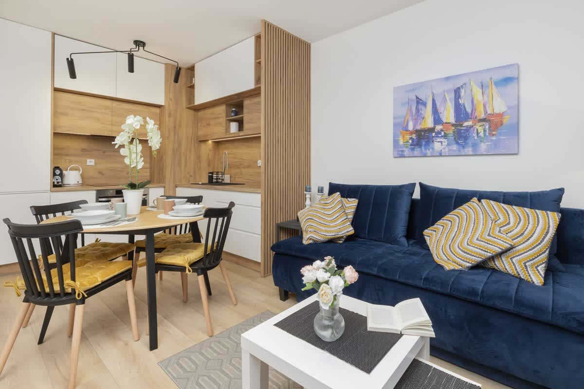 Nowa Letnica | For 4 guests | Balcony & Parking — Gdańsk, Województwo pomorskie — vacation rental