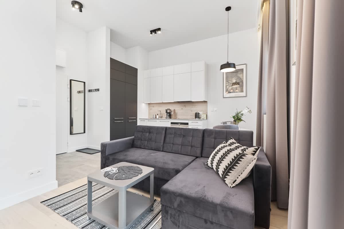 Wyspa Słodowa 9 Wrocław | Comfortable Studio with Balcony