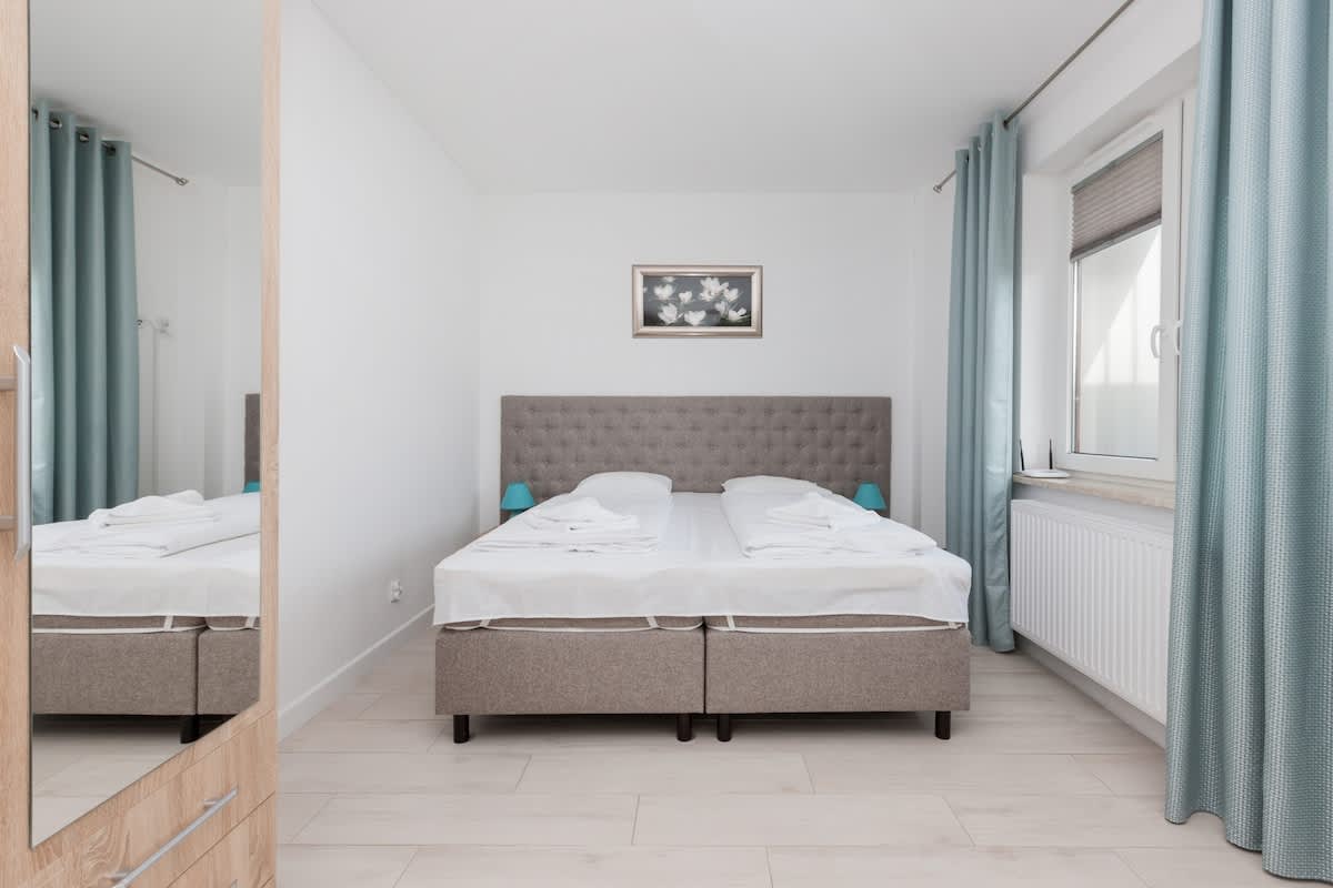 Aquamarina A2 Świnoujście | Modern Studio just 650 m from the Beach — Świnoujście, Województwo zachodniopomorskie — vacation rental