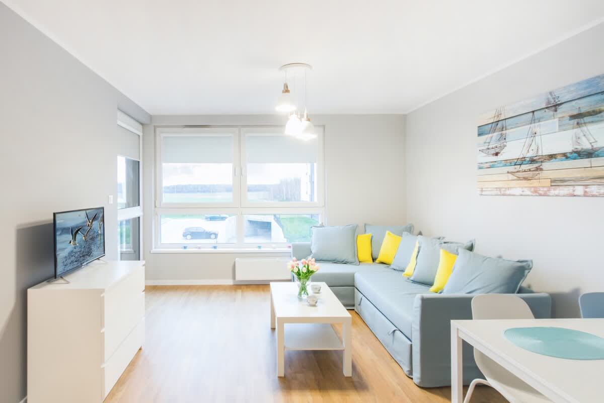 Kościuszki 70 | Bright Blue Apartment | Parking — Gdynia, Województwo pomorskie — vacation rental