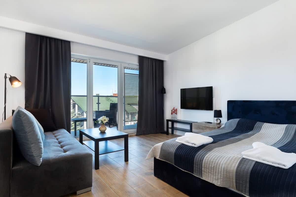 Słoneczne Tarasy 10B | Elegant Studio | Lake View — Dziwnówek, Województwo zachodniopomorskie — vacation rental