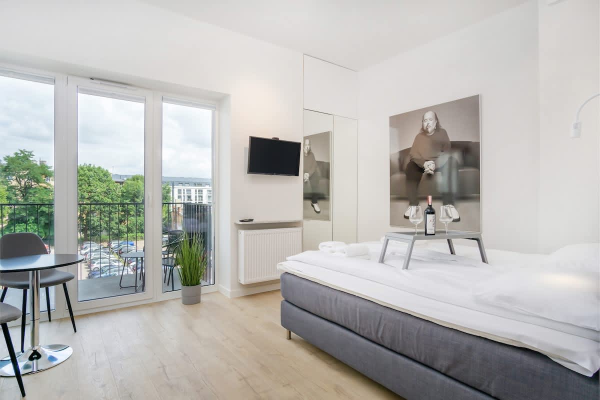 Bukowska 21 | Poznań Center Studio | Balcony — Poznań, Województwo wielkopolskie — vacation rental