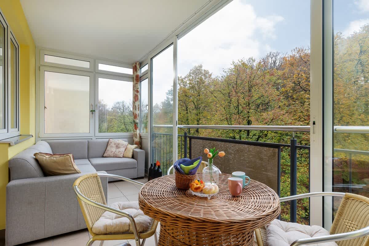 Spacerowa 2 | Lemon and Wooden Apartment | Balcony — Kołobrzeg, Województwo zachodniopomorskie — vacation rental