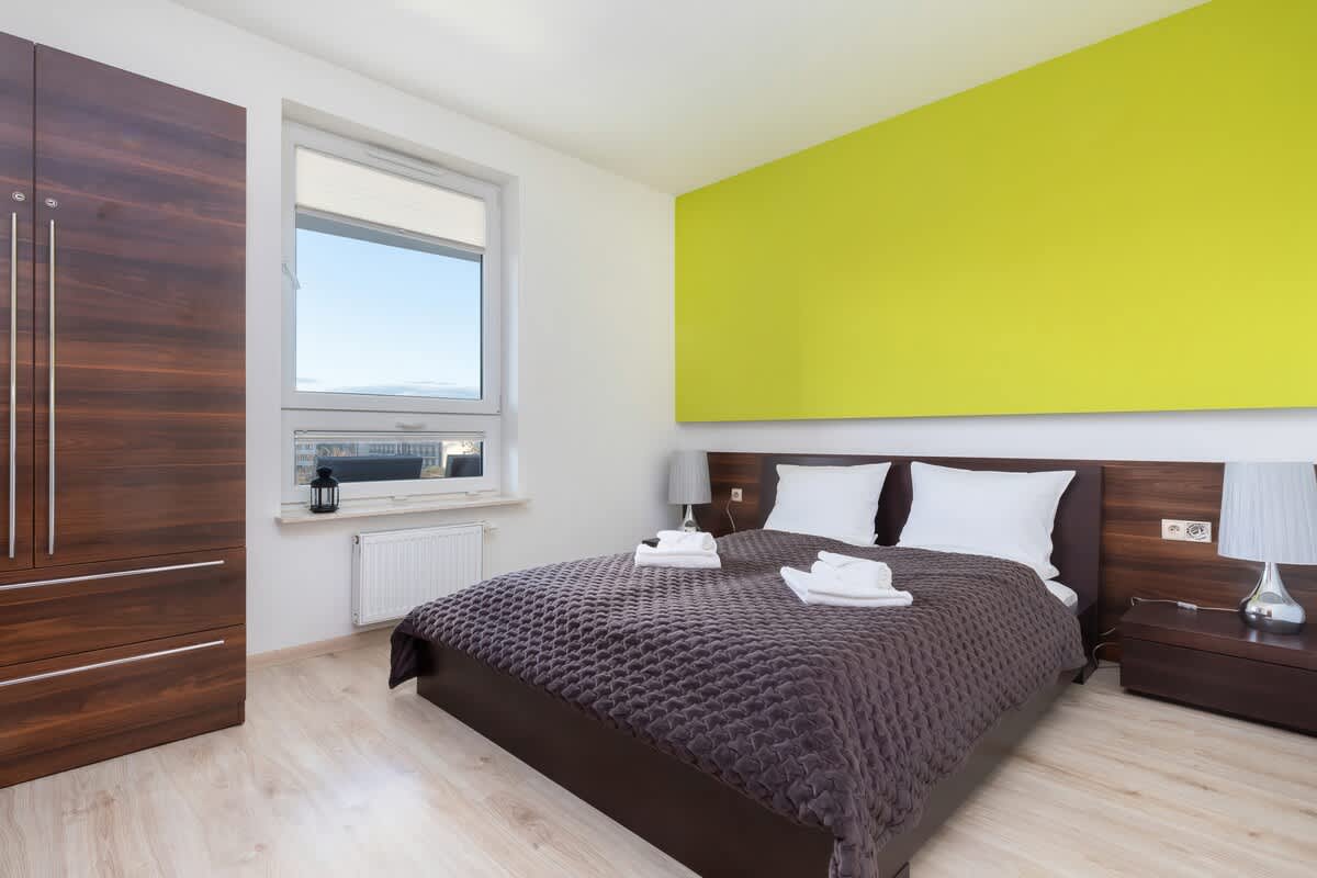 Kościuszki 16 | Lime and Brown Apartment | Balcony — Kołobrzeg, Województwo zachodniopomorskie — vacation rental