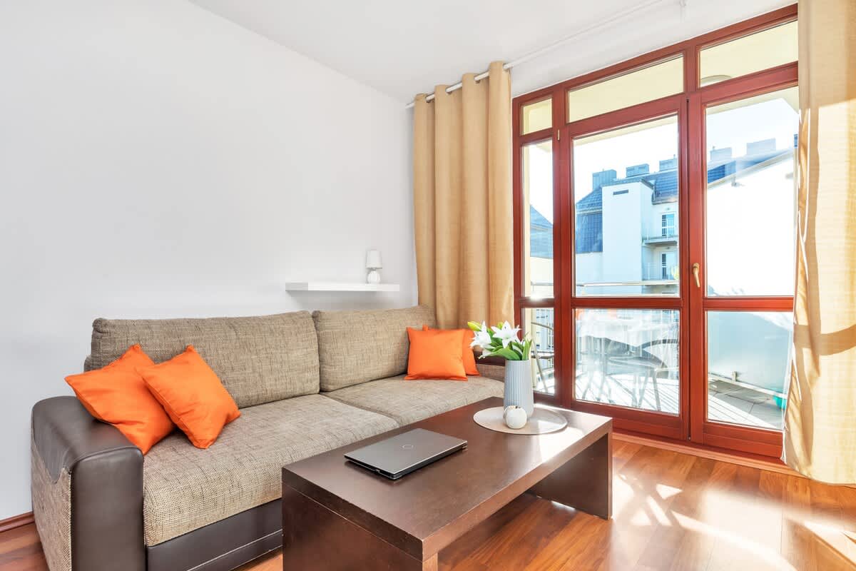 Róża Wiatrów Cosy Studio Close to Beach | Balcony — Świnoujście, Województwo zachodniopomorskie — vacation rental