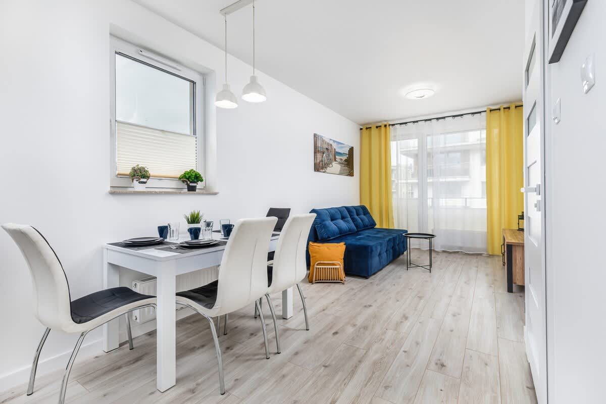 Osiedle Bursztynowe II 11B Kołobrzeg | Unique 1-Bedroom Apartment | Parking — Kołobrzeg, Województwo zachodniopomorskie — vacation rental