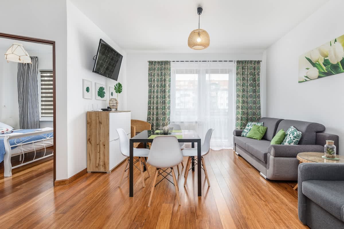 Słoneczny Lwowska 10B Kołobrzeg | Stylish Apartment | Balcony — Kołobrzeg, Województwo zachodniopomorskie — vacation rental