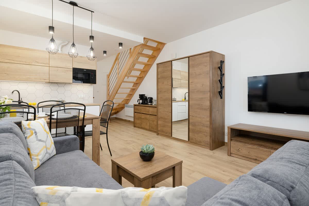 Zielona 11 Międzywodzie | Two-storey Apartment Close to the Beach | Parking & Terrace | Family Holidays — Międzywodzie, Województwo zachodniopomorskie — vacation rental