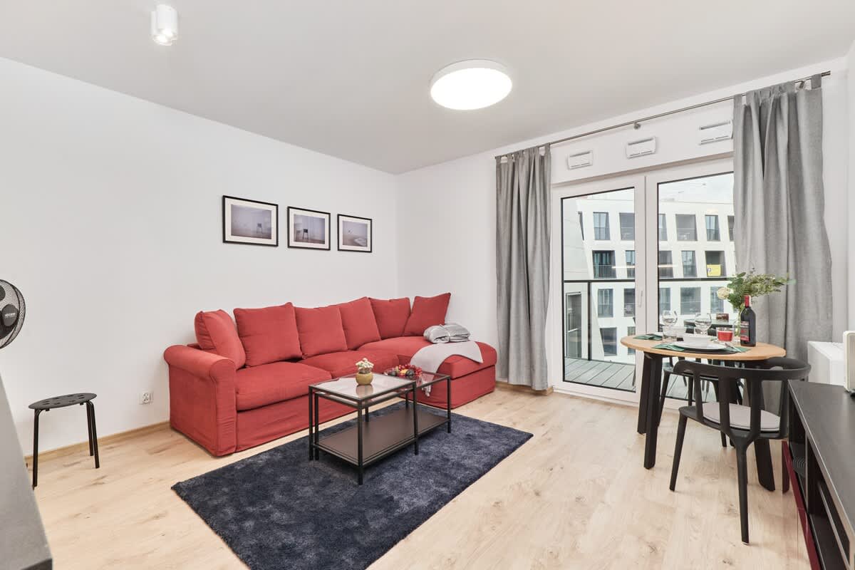 Księcia Witolda 32 Wrocław | Studio in the City Center with Balcony — Wrocław, Województwo dolnośląskie — vacation rental