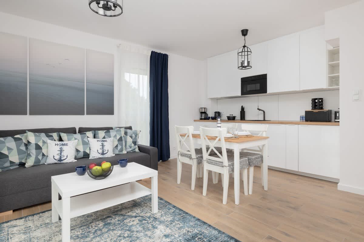 Wybrzeże Kościuszkowskie 6E | Bay View | Parking — Dziwnów, Województwo zachodniopomorskie — vacation rental