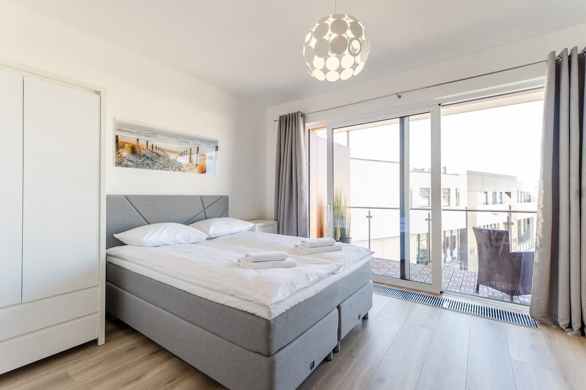 Flamingo Apartament 32 | Stylish Studio | Parking — Międzyzdroje, Województwo zachodniopomorskie — vacation rental