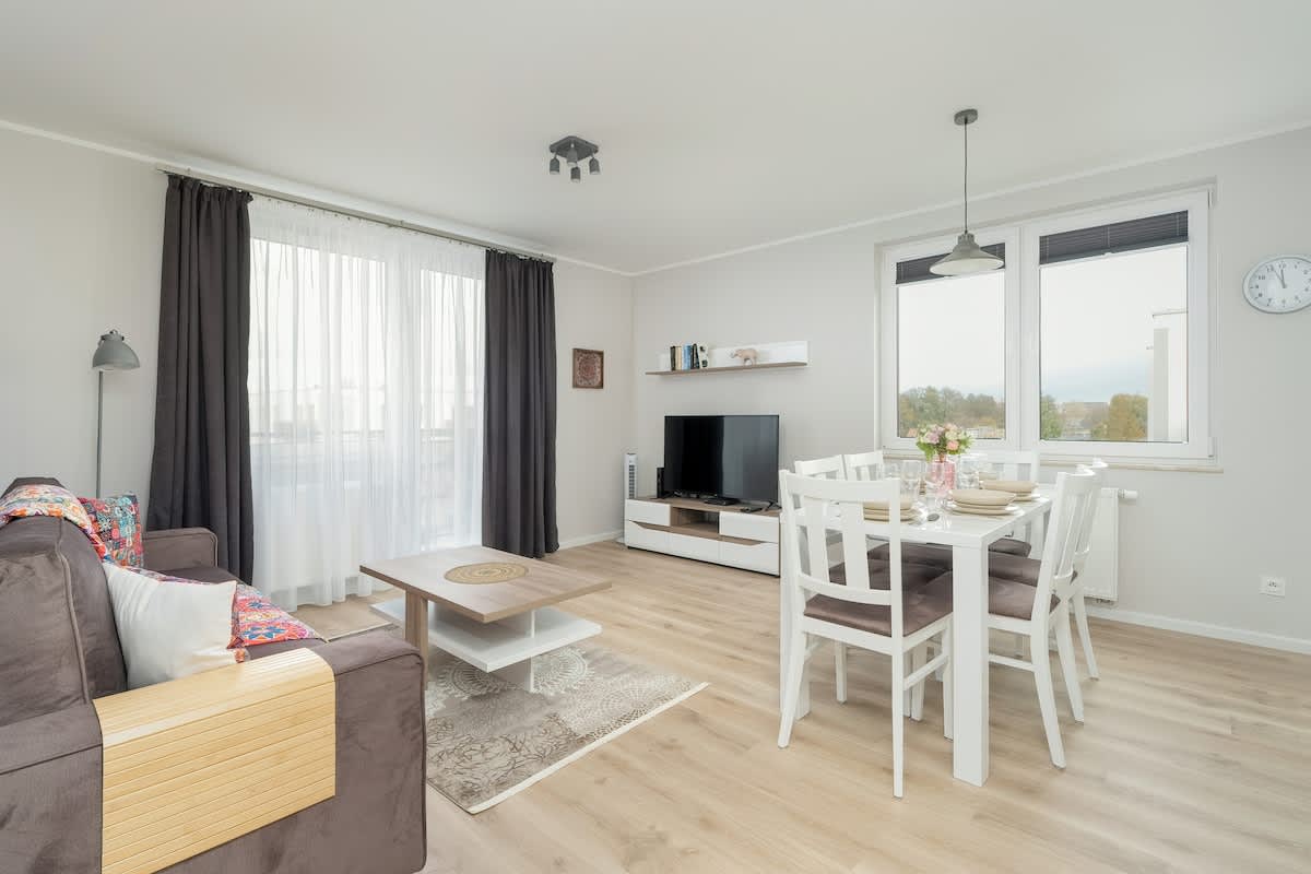 Ziębicka 14D | Apartment for 6 | Balcony | Parking — Poznań, Województwo wielkopolskie — vacation rental