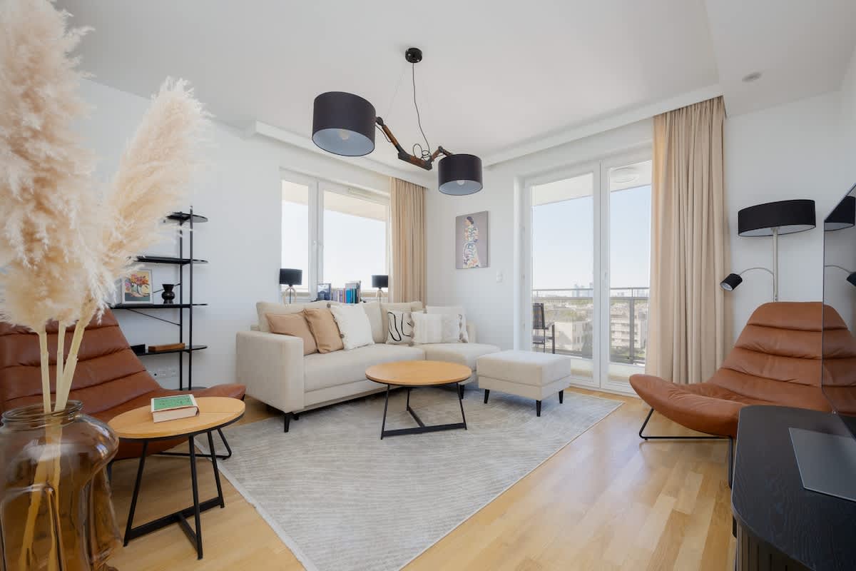 Przejazd 2 | Warsaw | Apartment with Balcony | 3 Bedrooms — Warszawa, Województwo mazowieckie — vacation rental