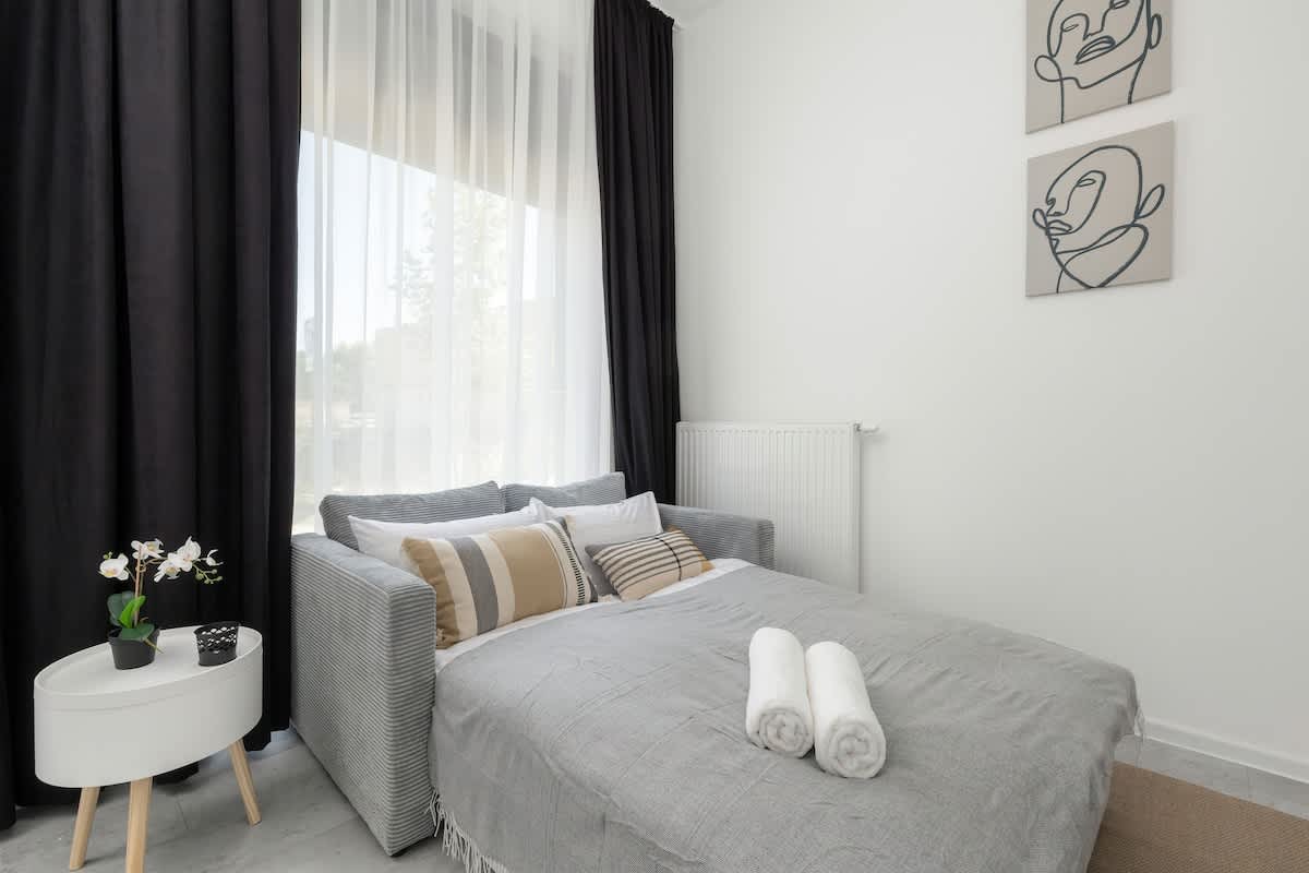 Chmielewskiego 24 Szczecin | Comfortable Studio for 2 People | Parking — Szczecin, Województwo zachodniopomorskie — vacation rental