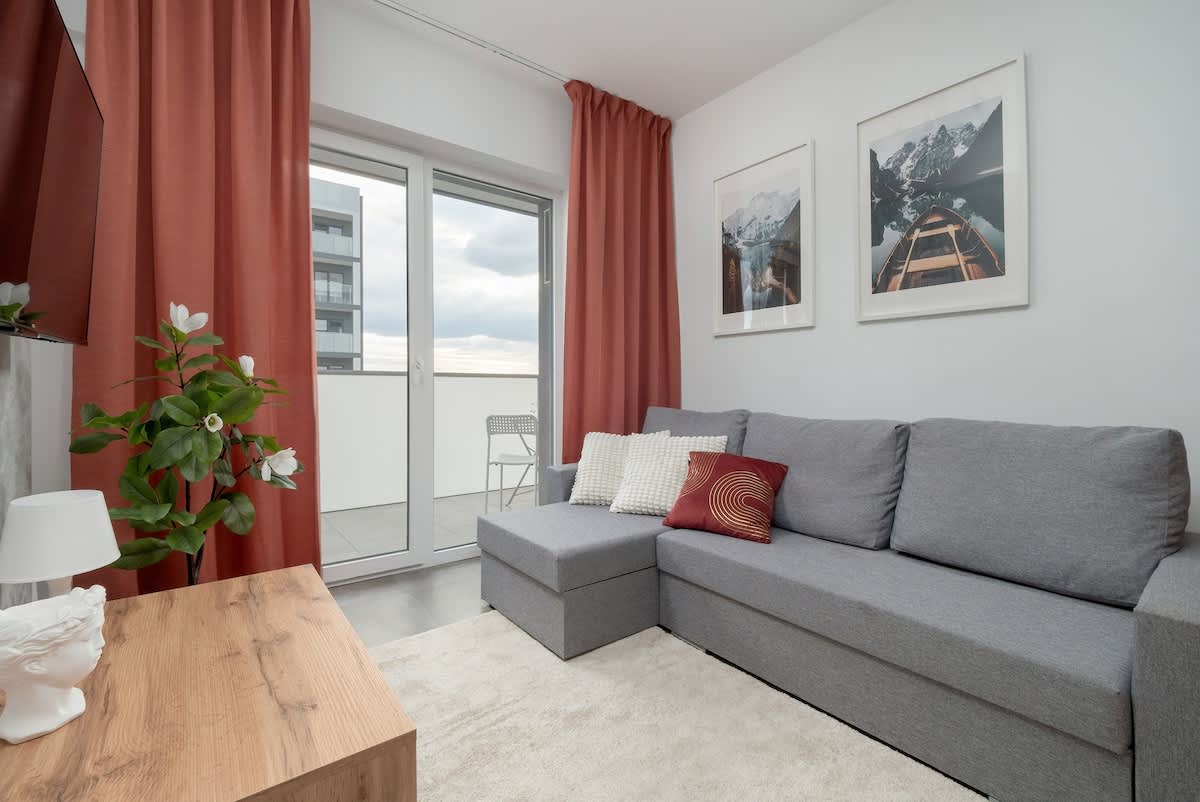 Mickiewicza 4A | Fashionable Studio | Parking — Łódź, Województwo łódzkie — vacation rental