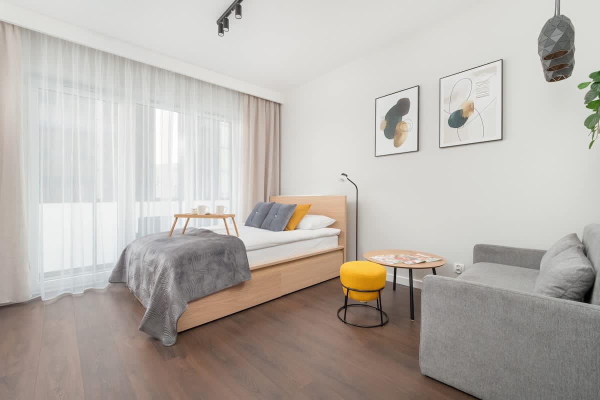 Zabrska 15 | Katowice | Cosy Studio | Parking & Balcony — Katowice, Województwo śląskie — vacation rental