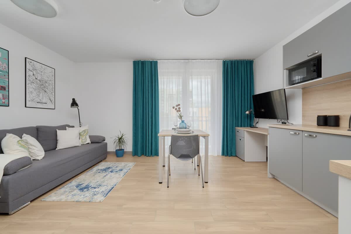 Rogowska 129A | Spacious Studio | Balcony — Wrocław, Województwo dolnośląskie — vacation rental