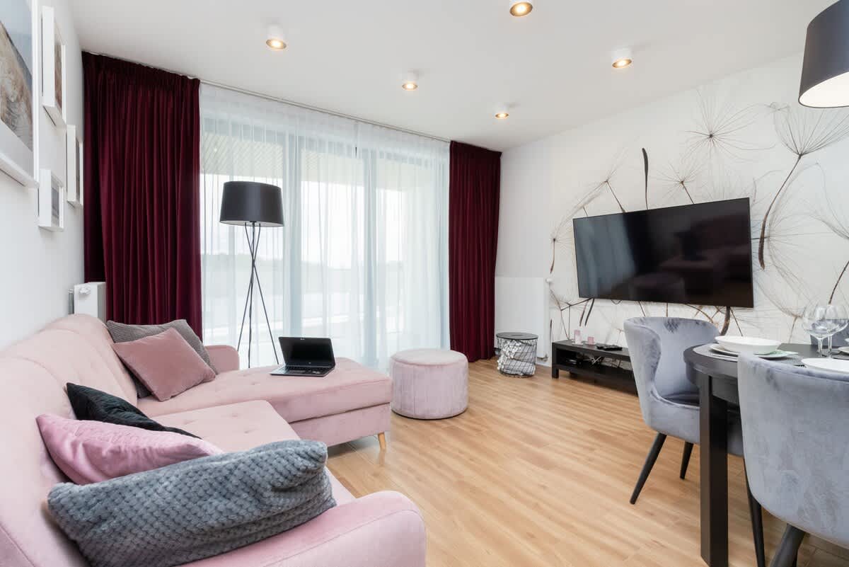 Tarasy Bałtyku 31 Gdańsk | Premium Apartment with Sauna & Parking