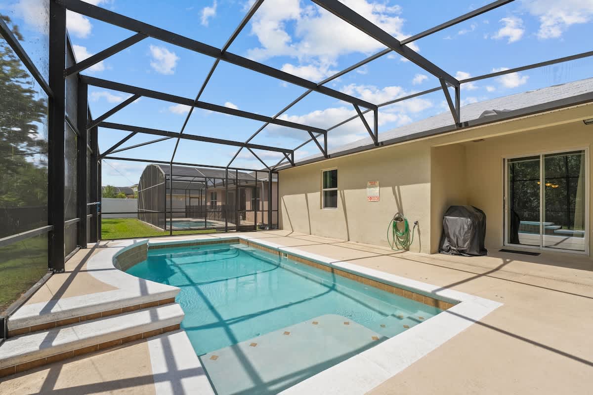 4 Bed | Close to Disney | Private Pool!