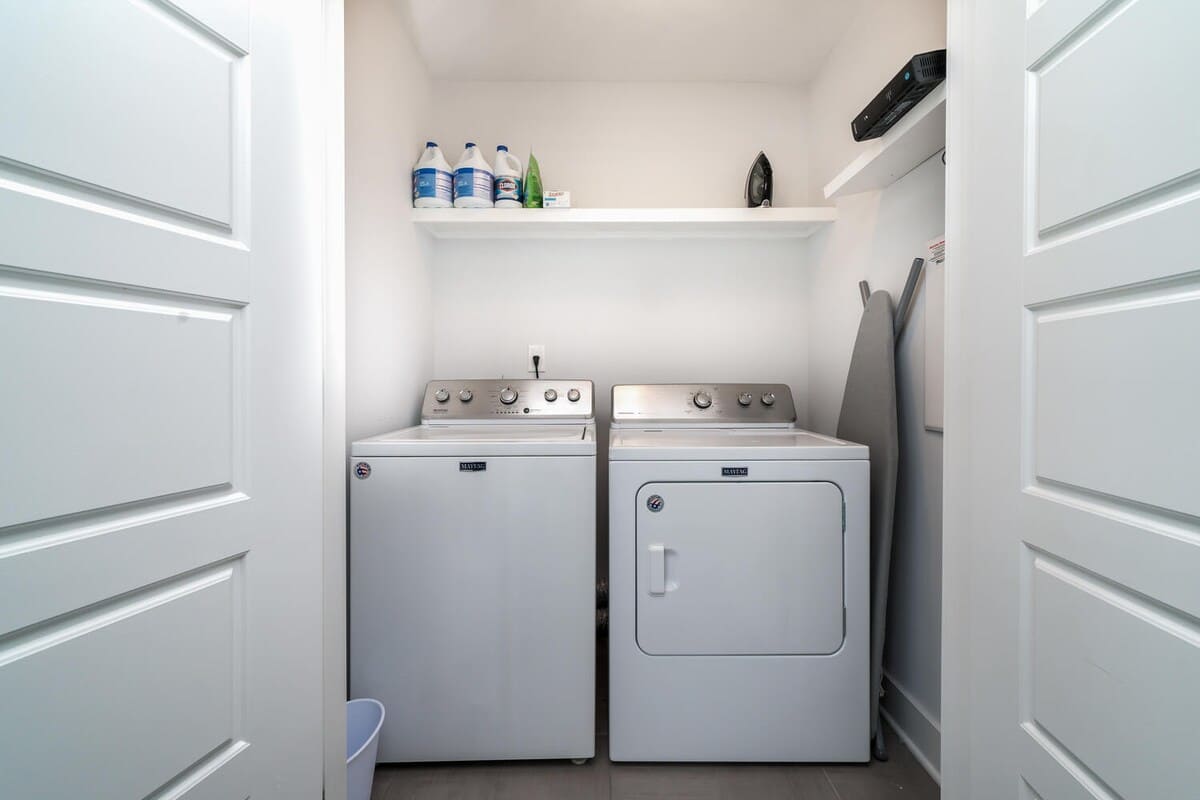 Washer + Dryer for your use