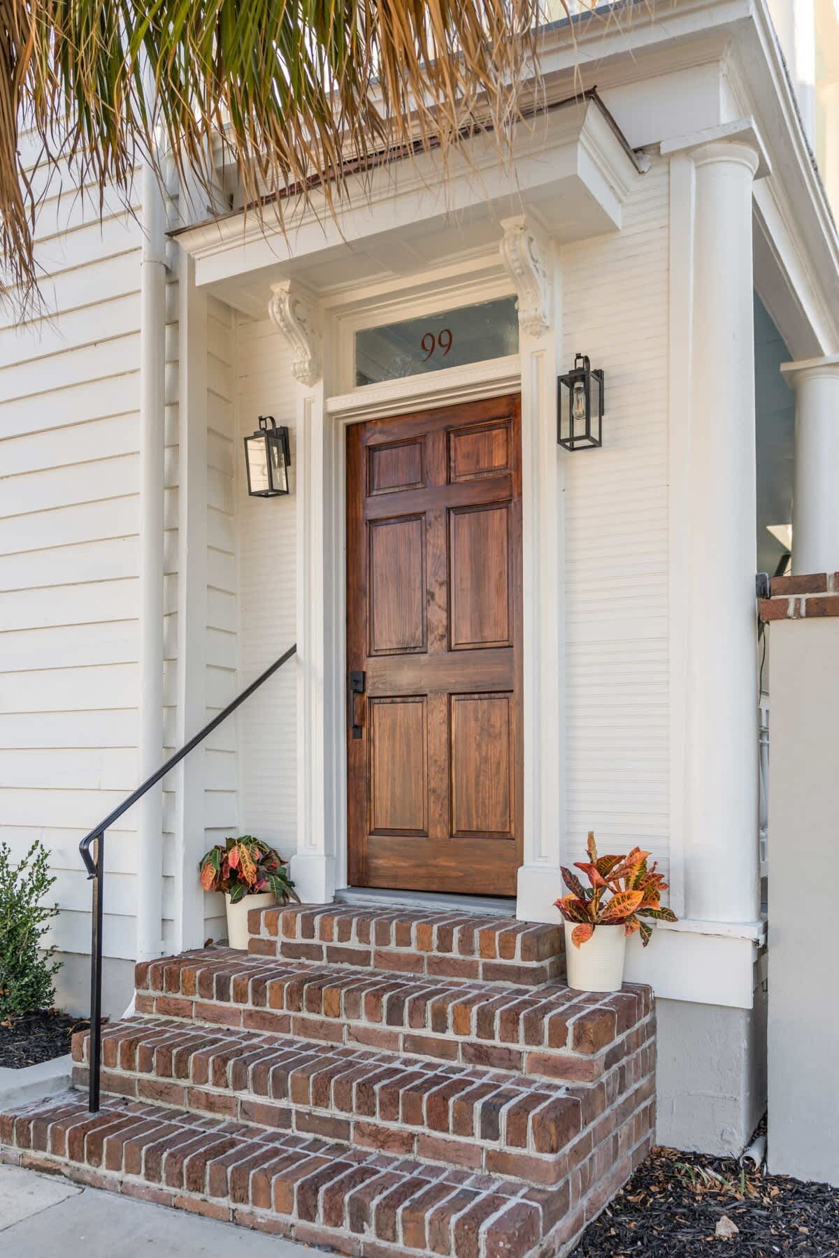 Entrance to the house
